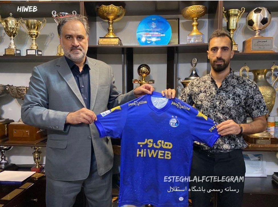 قاسمی‌نژاد استقلالی شد/ اگر اجازه دهند، شماره ۱۰ را می‌پوشم