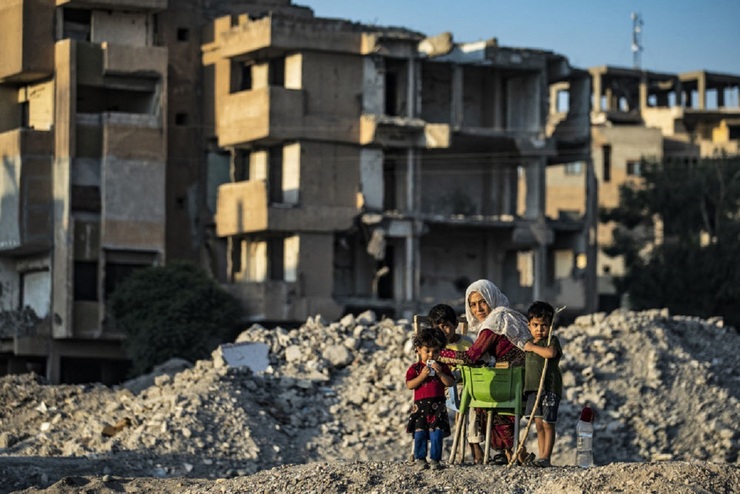 تصاویر| وضعیت دردناک «رقه» سوریه پس از آزادی
