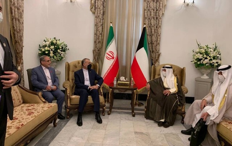 وزرای امور خارجه ایران و کویت دیدار کردند