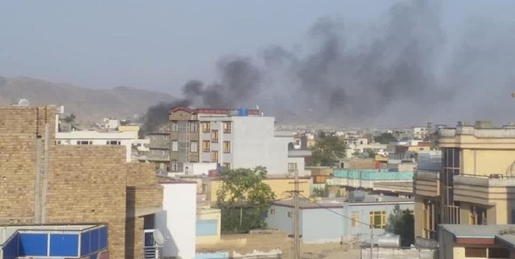 انفجار در نزدیکی فرودگاه کابل