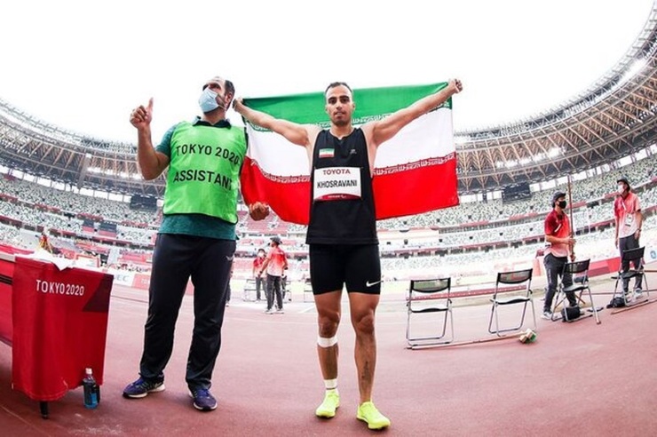 خسروانی چهارمین طلای پارالمپیک ایران را گرفت