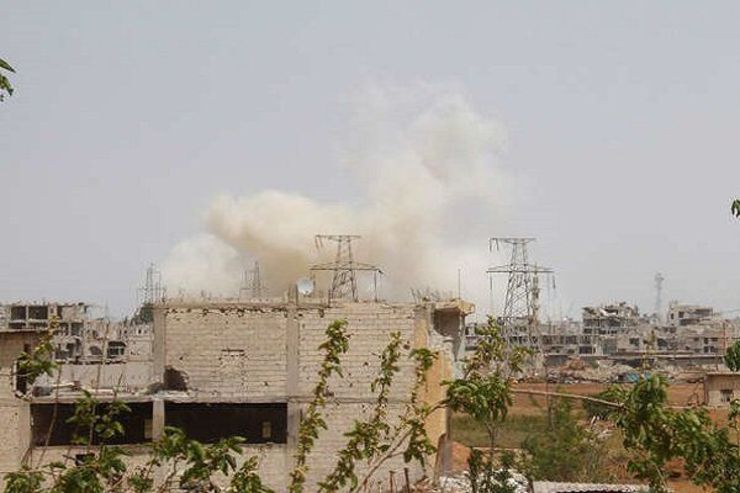 کشته شدن چهار نظامی سوری در حمله تروریستی