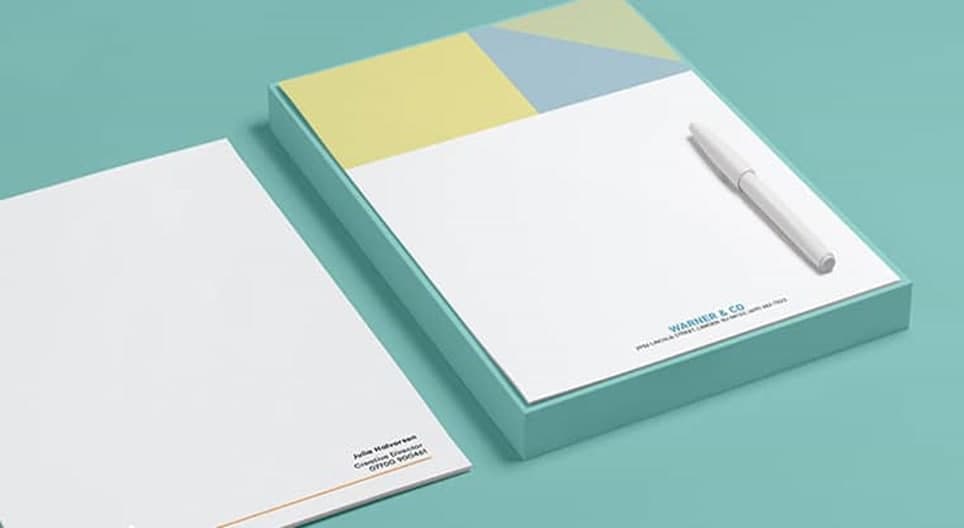 بازاریابی در دنیای مدرن با طراحی و چاپ سربرگ