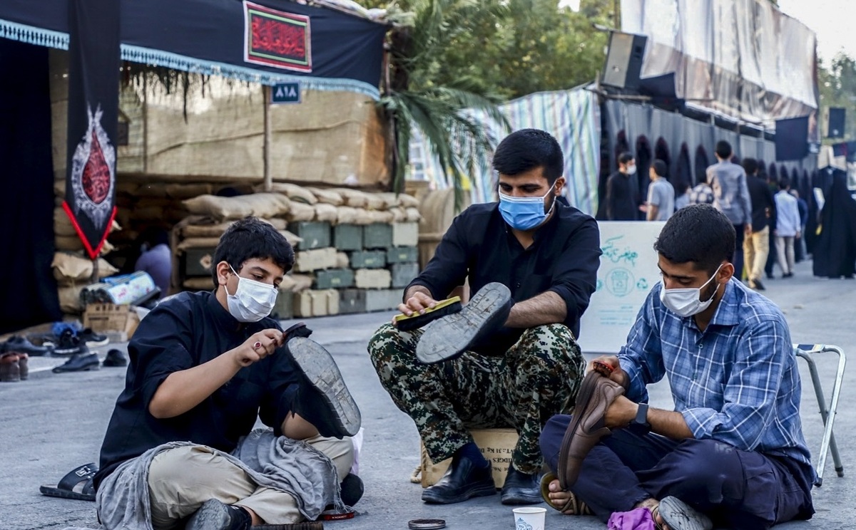 تصاویر| موکب جاماندگان اربعین حسینی در گرگان