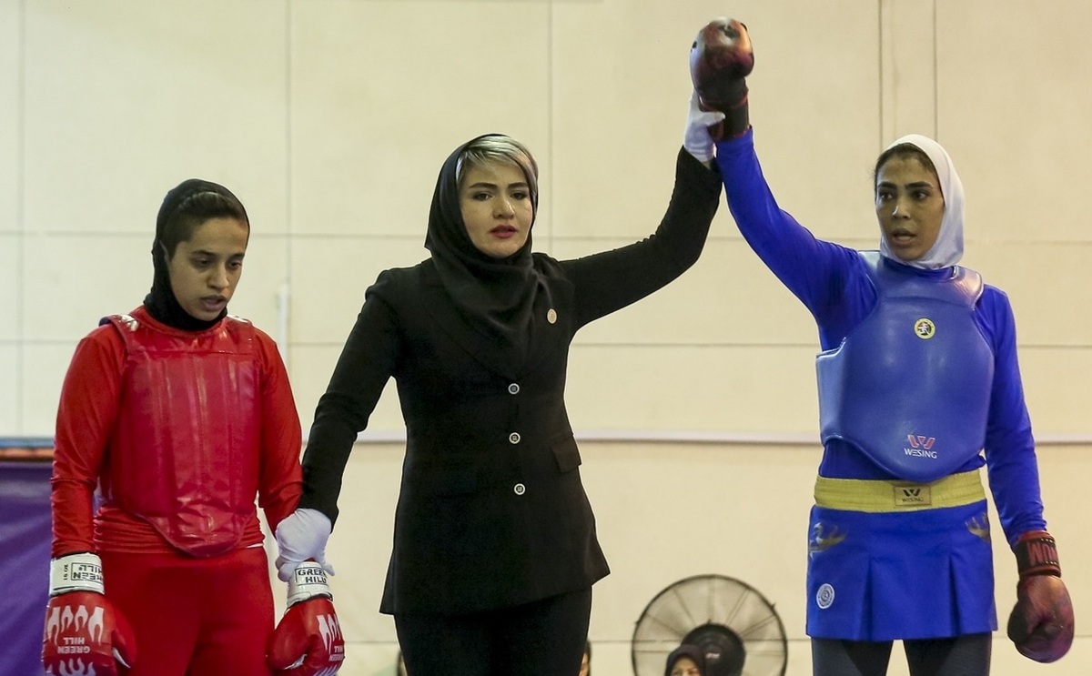 تصاویر| اختتامیه لیگ برتر ووشو زنان