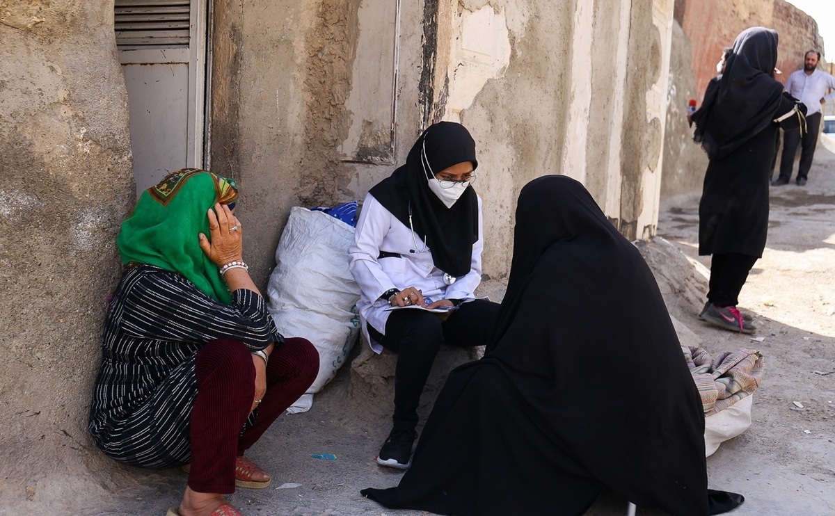 تصاویر| حضور پزشکان جهادی در حاشیه پایتخت
