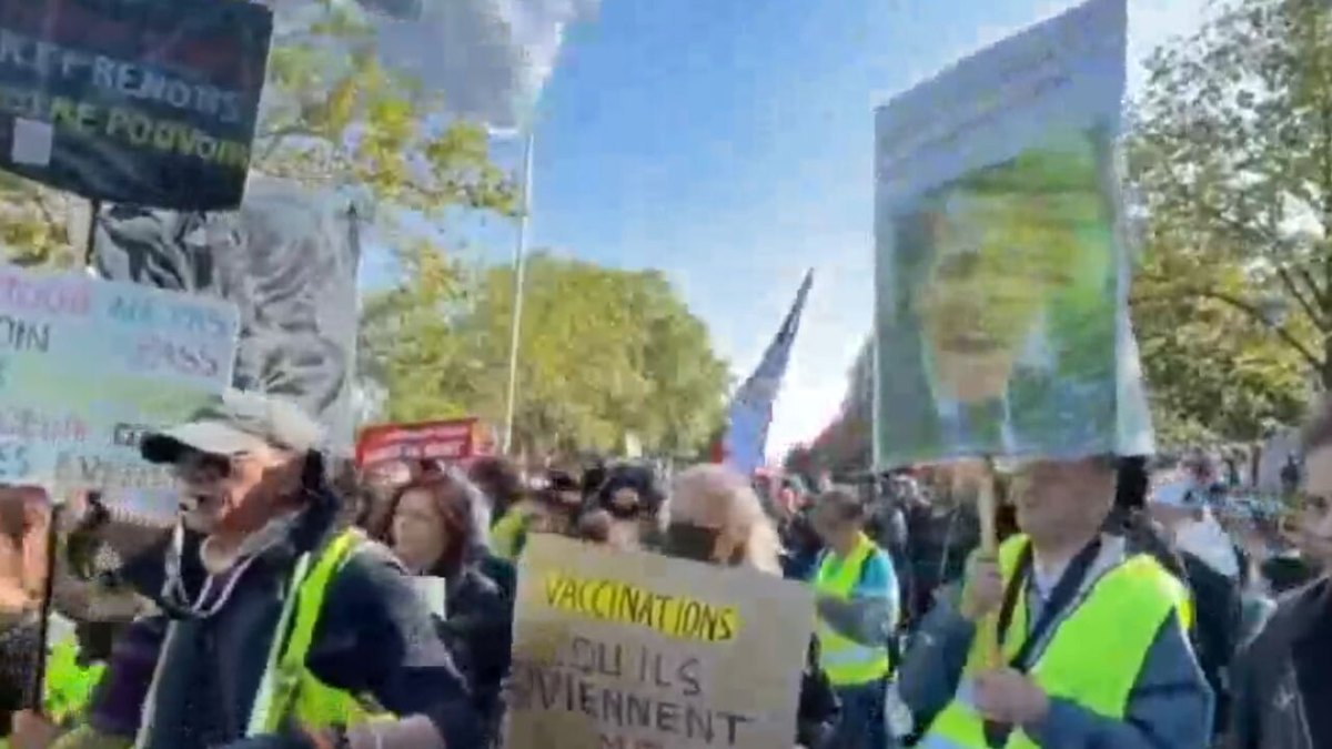 فیلم| درگیری شدید پلیس فرانسه با جلیقه زرد‌ها