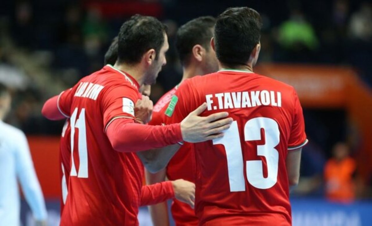 صعود ایران به یک‌چهارم نهایی جام جهانی فوتسال با برد میلیمتری مقابل ازبکستان