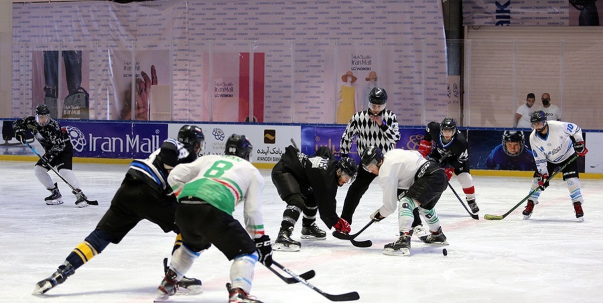 تصاویر| تمرین تیم ملی هاکی روی یخ زنان و آقایان