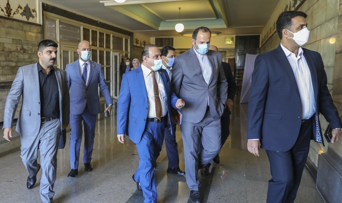 تصاویر| دیدار وزیر دادگستری عراق با مقامات عالی قضایی