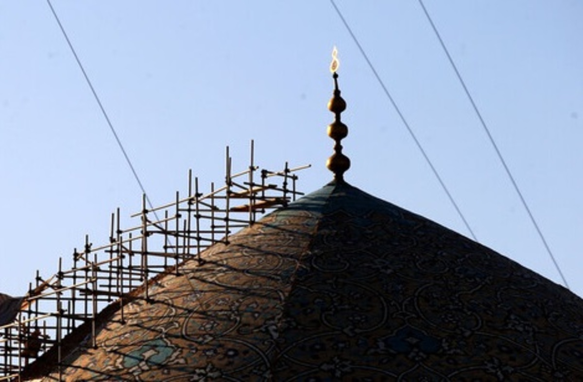 چه خبر از مرمت گنبد مسجد شیخ لطف‌الله؟