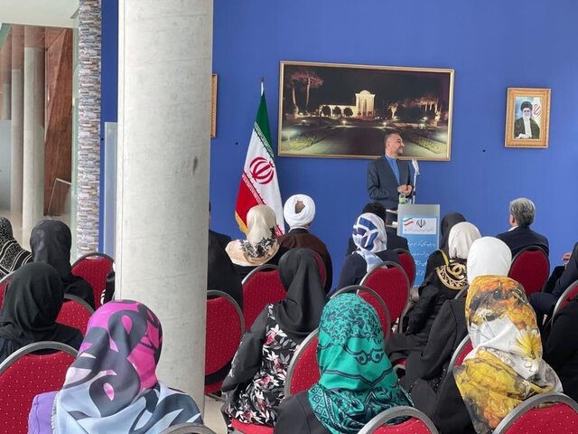 دیدار امیرعبداللهیان با جمعی از ایرانیان مقیم آلمان