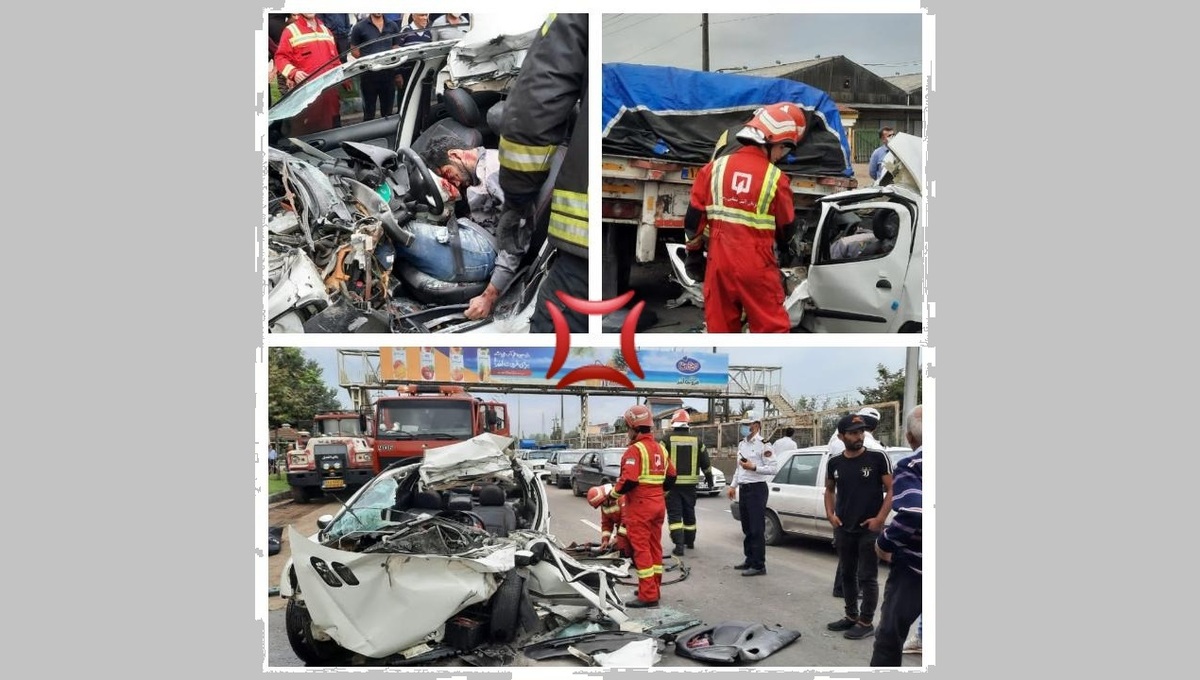 تصادف مرگبار در جاده رشت به تهران