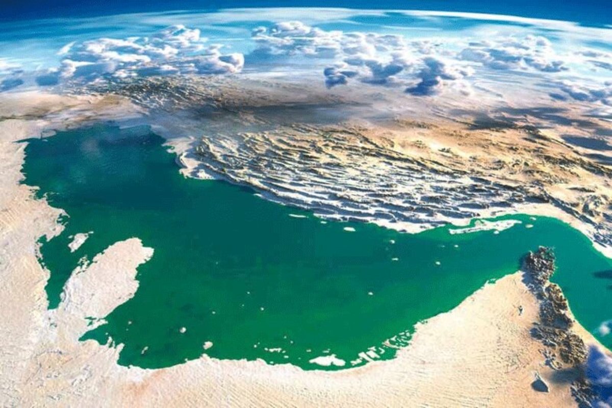 فیلم| گردباد دریایی در خلیج فارس