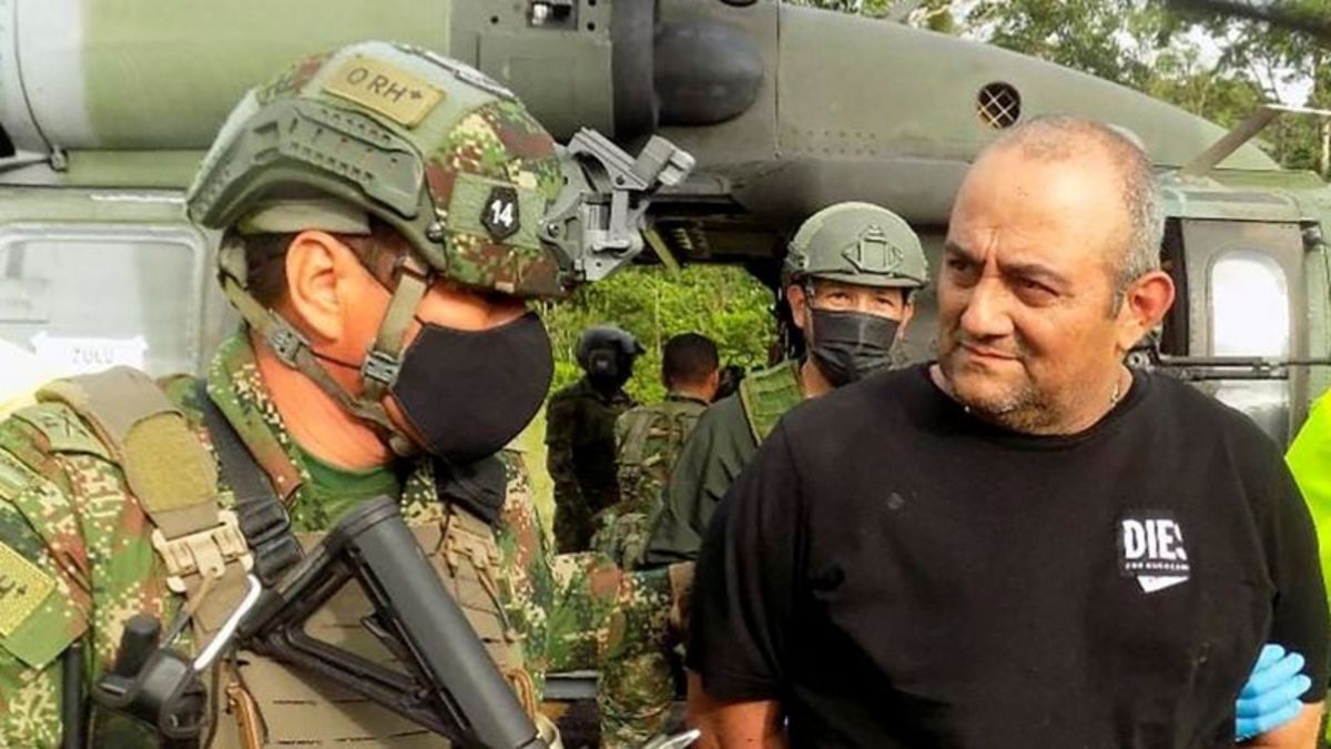 رهبر بزرگترین کارتل مواد مخدر کلمبیا بازداشت شد