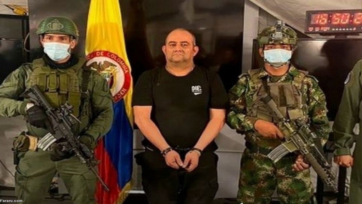 فیلم| لحظه دستگیری رهبر بزرگترین باند تبهکار کلمبیا