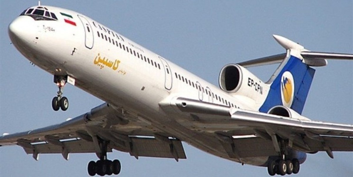 نقص فنی هواپیمای کاسپین و بازگشت به فرودگاه شیراز