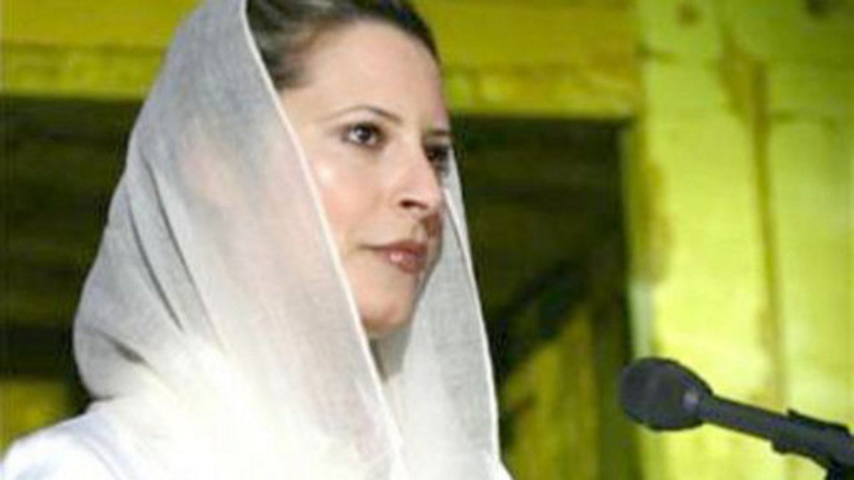 درخواست دختر قذافی از لیبیایی‌ها