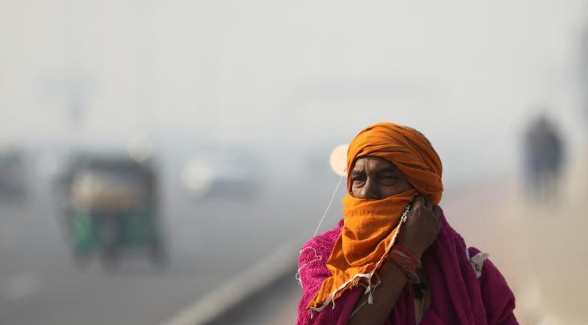 تصاویر| آلودگی شدید هوا در پایتخت هند
