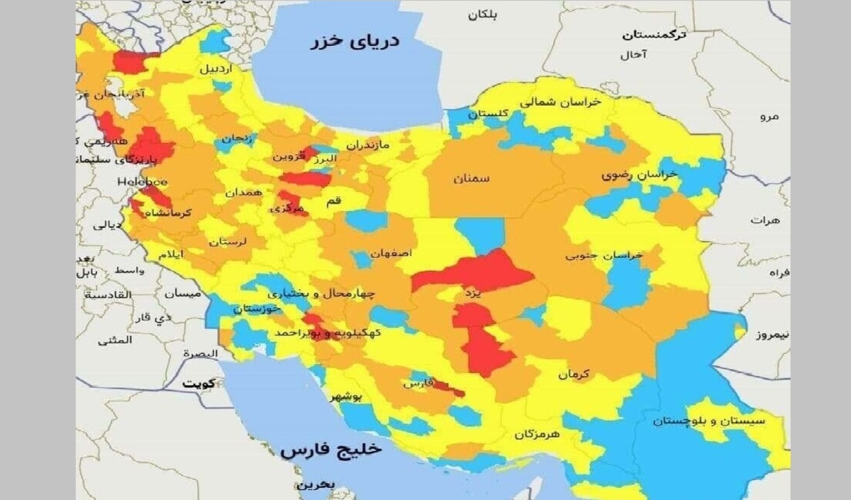 دلیل تفاوت رنگ‌بندی کرونایی شهرها در مهر ۹۹ و ۱۴۰۰