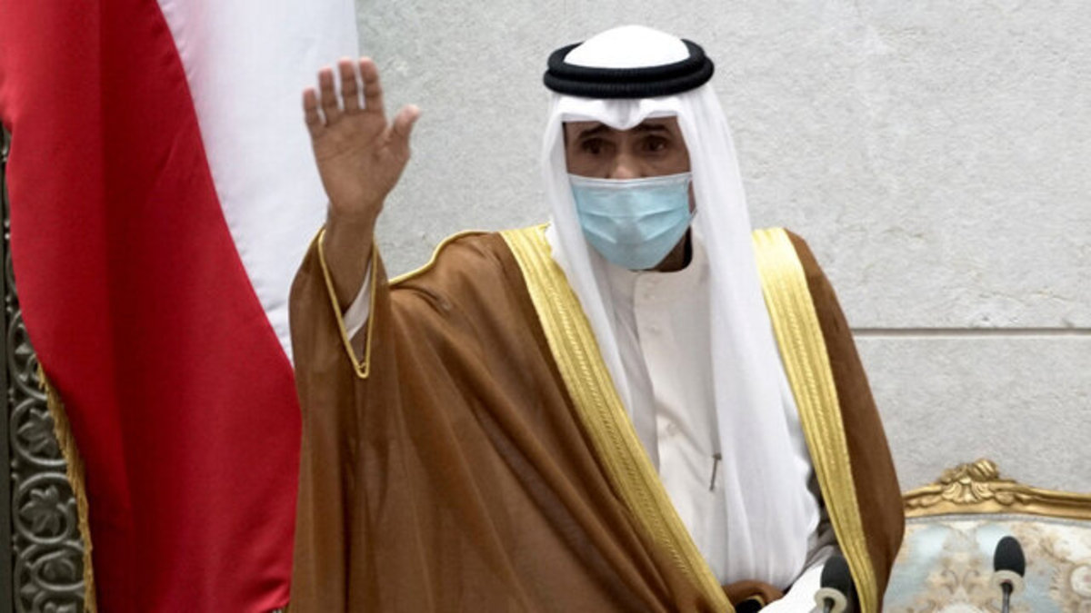 اولین حضور علنی امیر کویت در پی انتشار شایعات درباره سلامتی وی