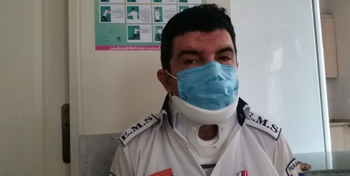 کتک خوردن کارشناسان اورژانس تبریز به خاطر صدای دنده عقب آمبولانس