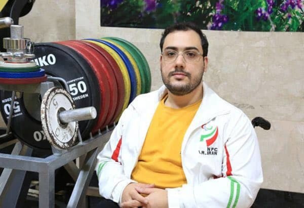 کسب مدال نقره ایران در رقابت‌های پاراوزنه برداری قهرمانی جهان