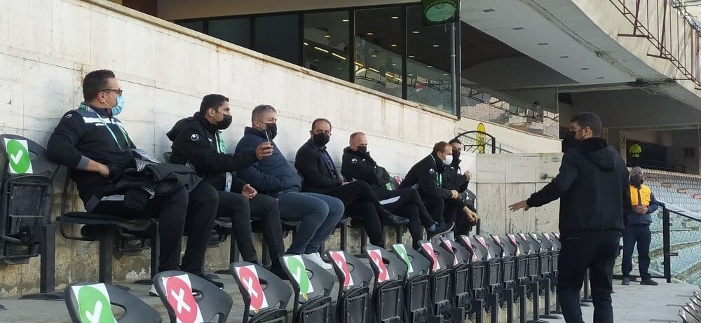 مهمانان ویژه دربی ۹۷/عکس