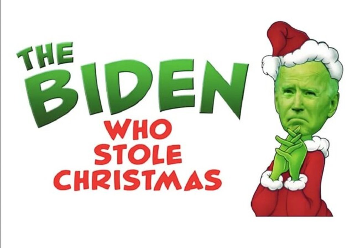ترامپ: بایدن دزد کریسمس است!