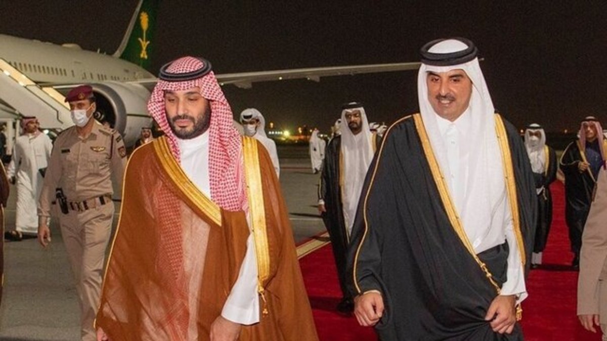 بیانیه مشترک قطر و عربستان پس از پایان سفر بن سلمان به دوحه