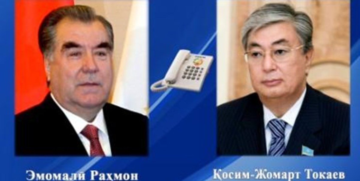 تأکید رؤسای جمهور تاجیکستان و قزاقستان بر توسعه روابط