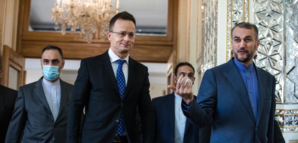 تصاویر| دیدار وزیر خارجه مجارستان با حسین امیرعبداللهیان