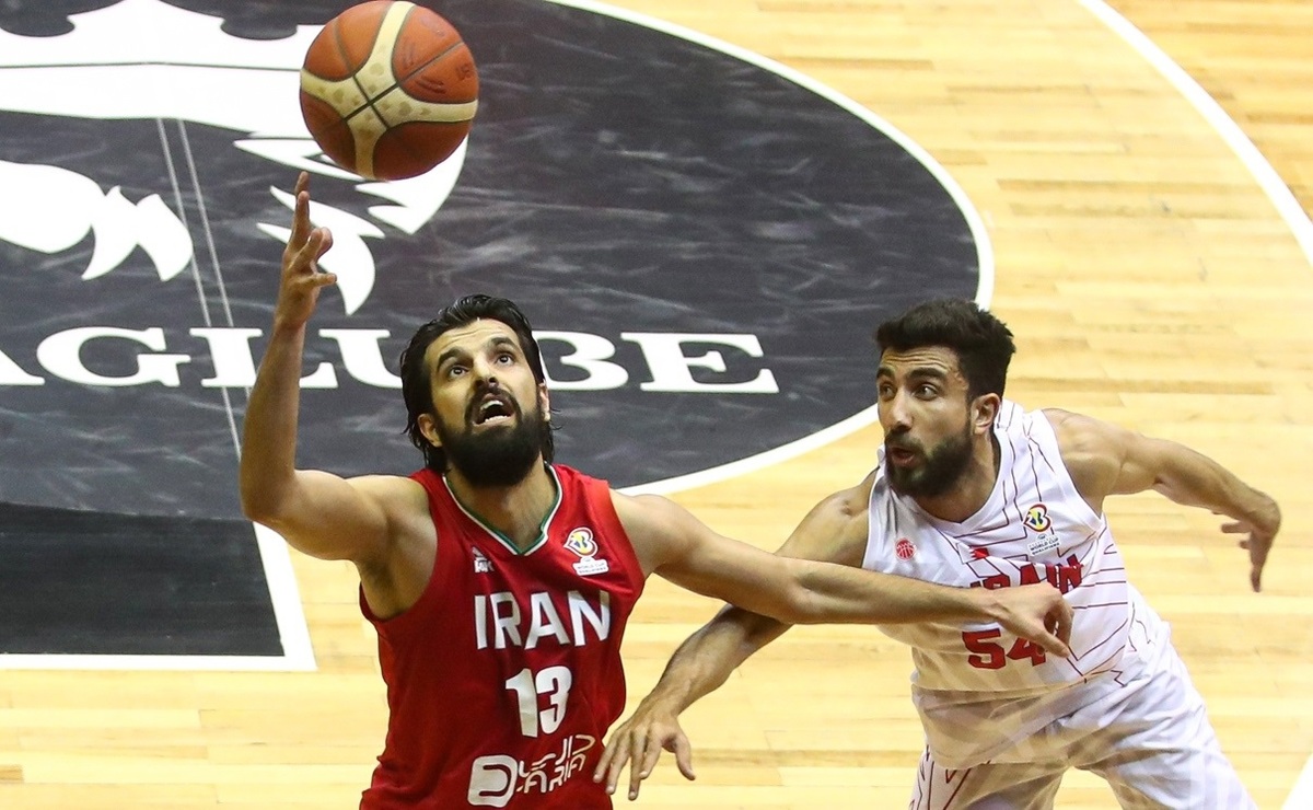 تصاویر| بازی بسکتبال ایران و بحرین