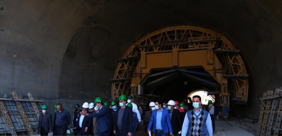 تصاویر| پایان حفاری تونل‌های بزرگراه سپهبد سلیمانی در شیراز