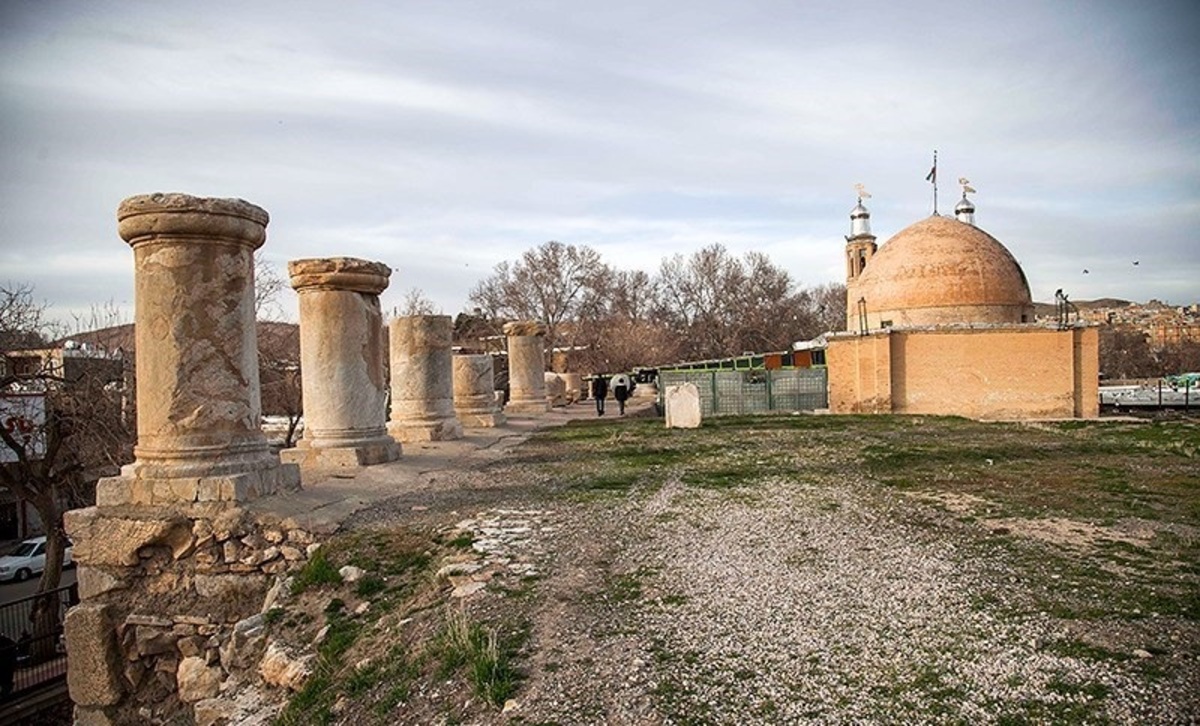 تصاویر| معبد آناهیتا در کرمانشاه