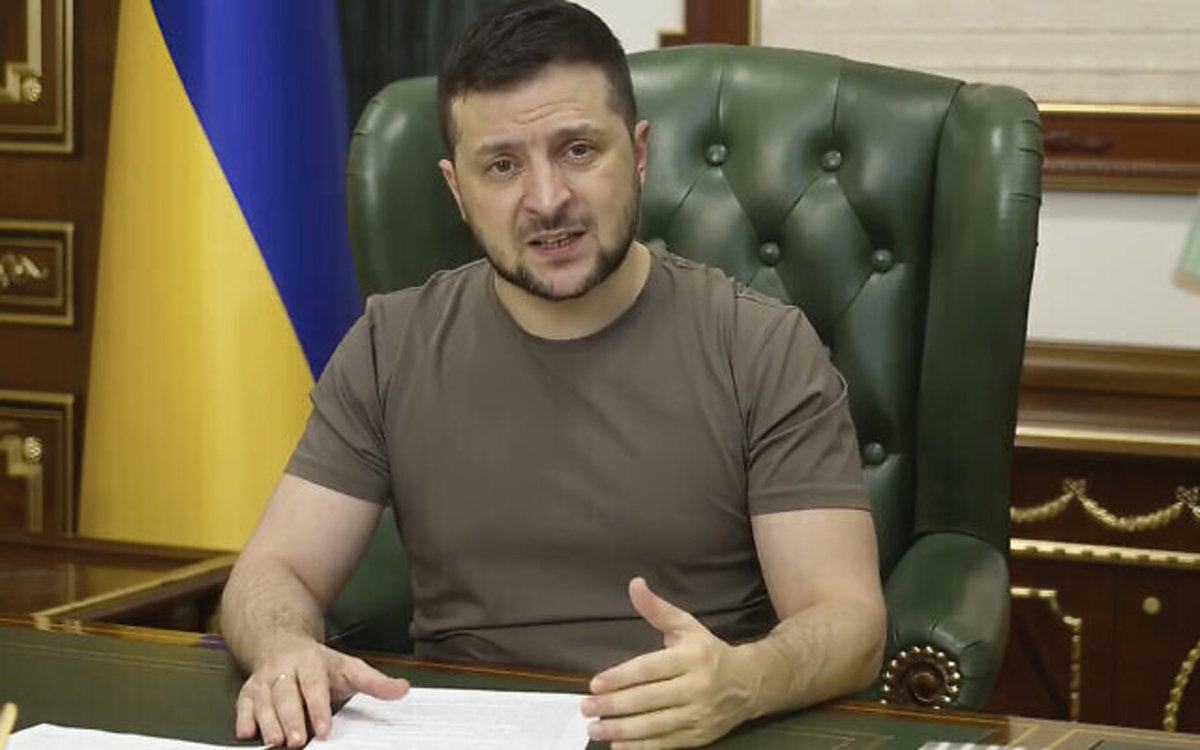 زلنسکی: به من توصیه کرده بودند که اوکراین را ترک کنم
