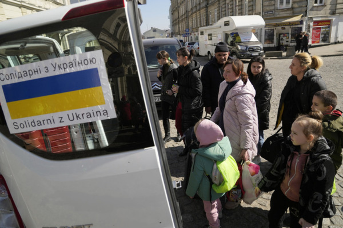آمار جنگزدگان اوکراینی به تفکیک کشورهای همسایه