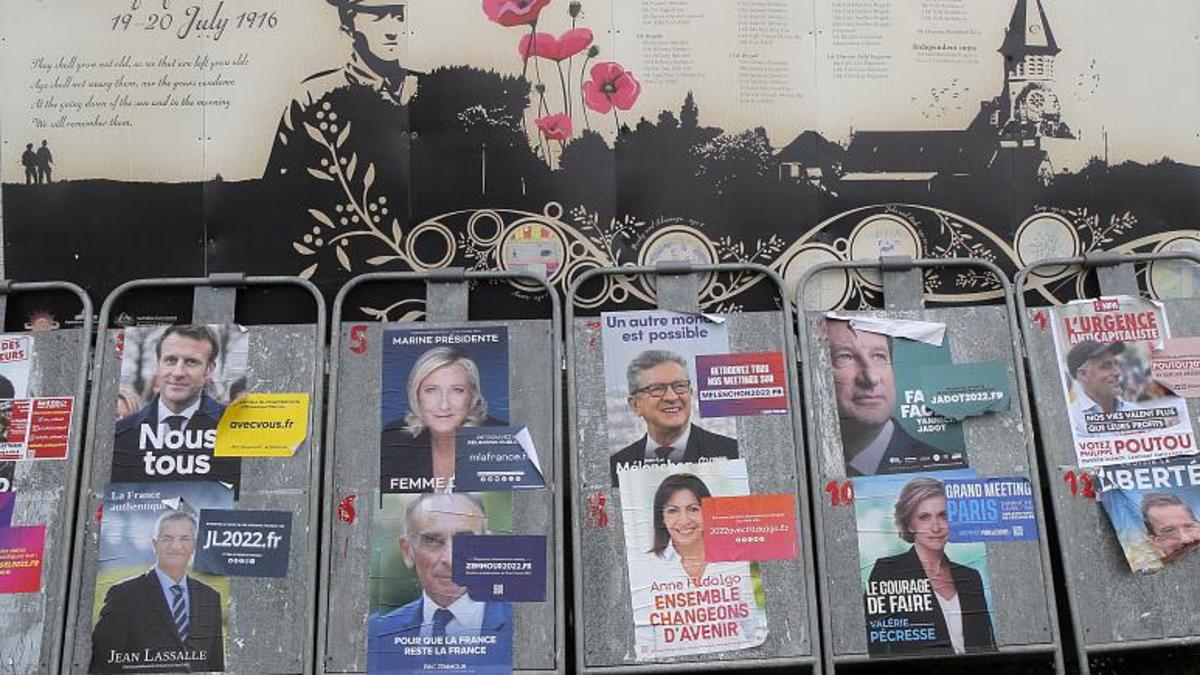 رقابت سخت ماکرون و لوپن در انتخابات فرانسه