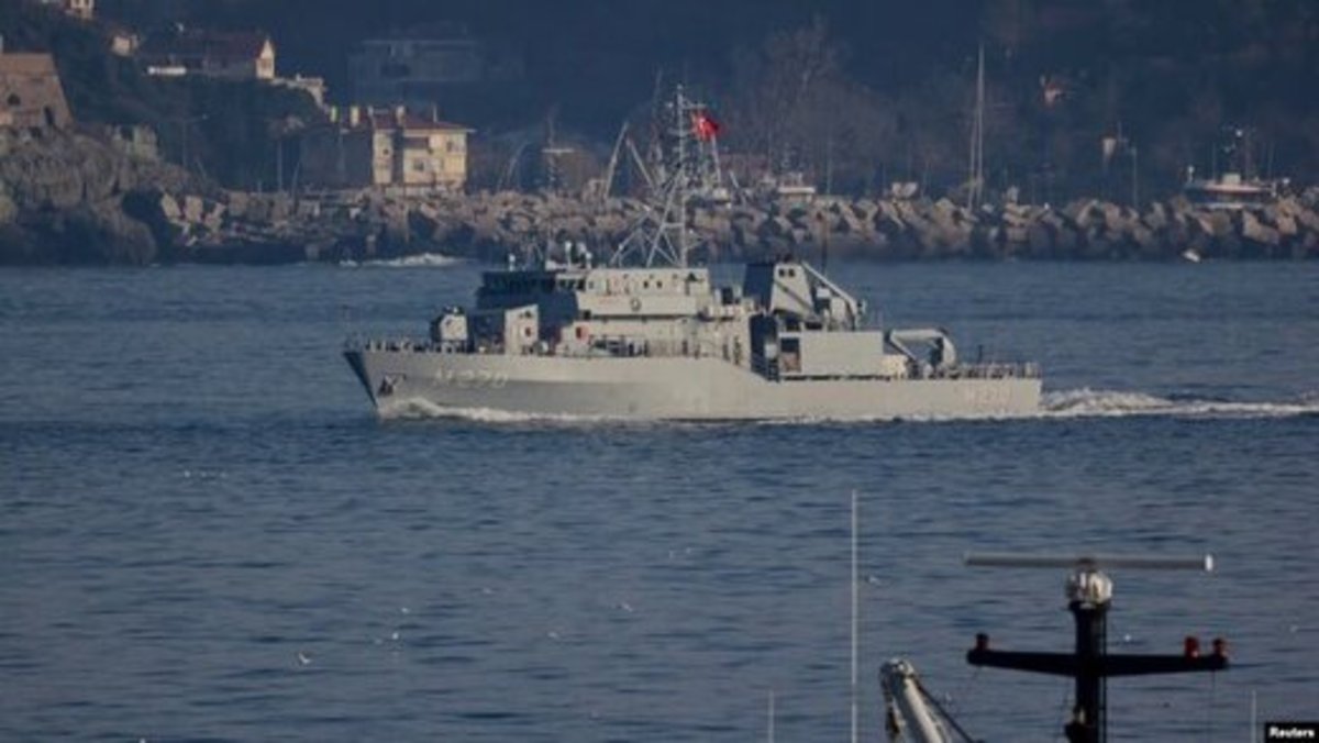 ممانعت ترکیه از ورود کشتی‌های جنگی به دریای سیاه