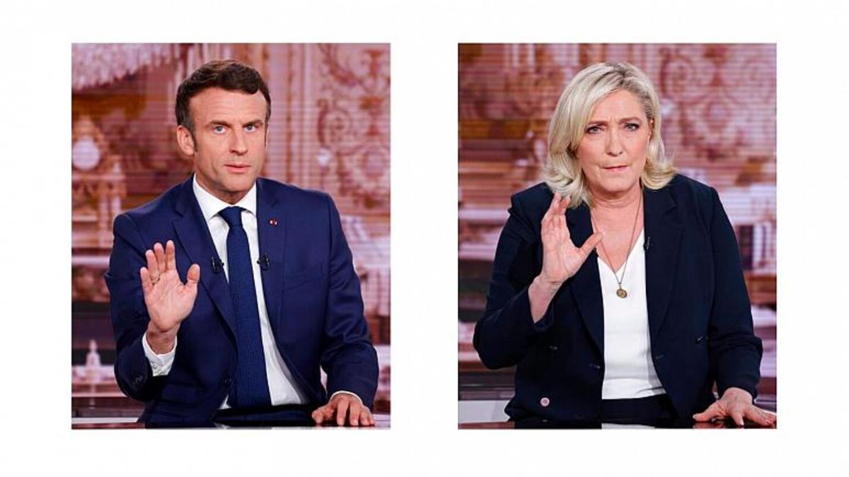 انتخابات فرانسه/ راهیابی ماکرون و لوپن به دور دوم