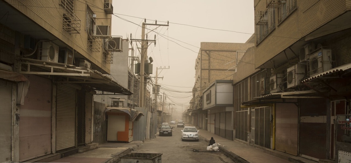 گرد و غبار هوای ۲ شهر خوزستان را خطرناک کرد