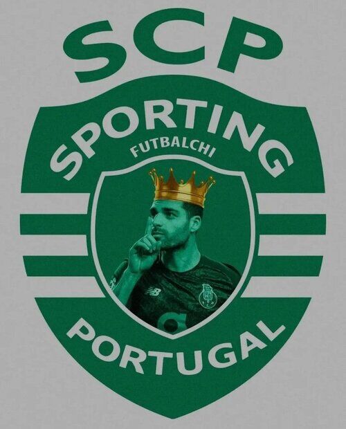 هیس طارمی روی لوگوی اسپورتینگ لیسبون! /عکس