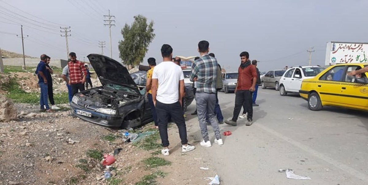 تصادف در محور فسا-داراب / ۵ نفر کشته شدند