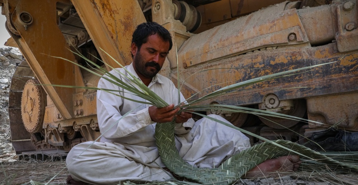 تصاویر| قصری از صنایع دستی بلوچ