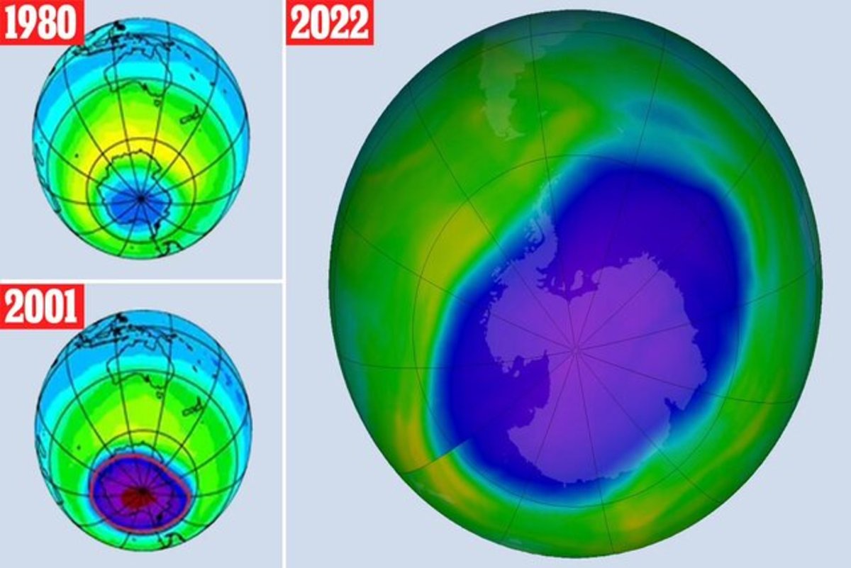 لایه اوزون در حال ترمیم است