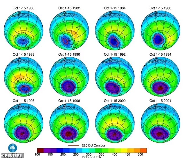 لایه اوزون در حال ترمیم است