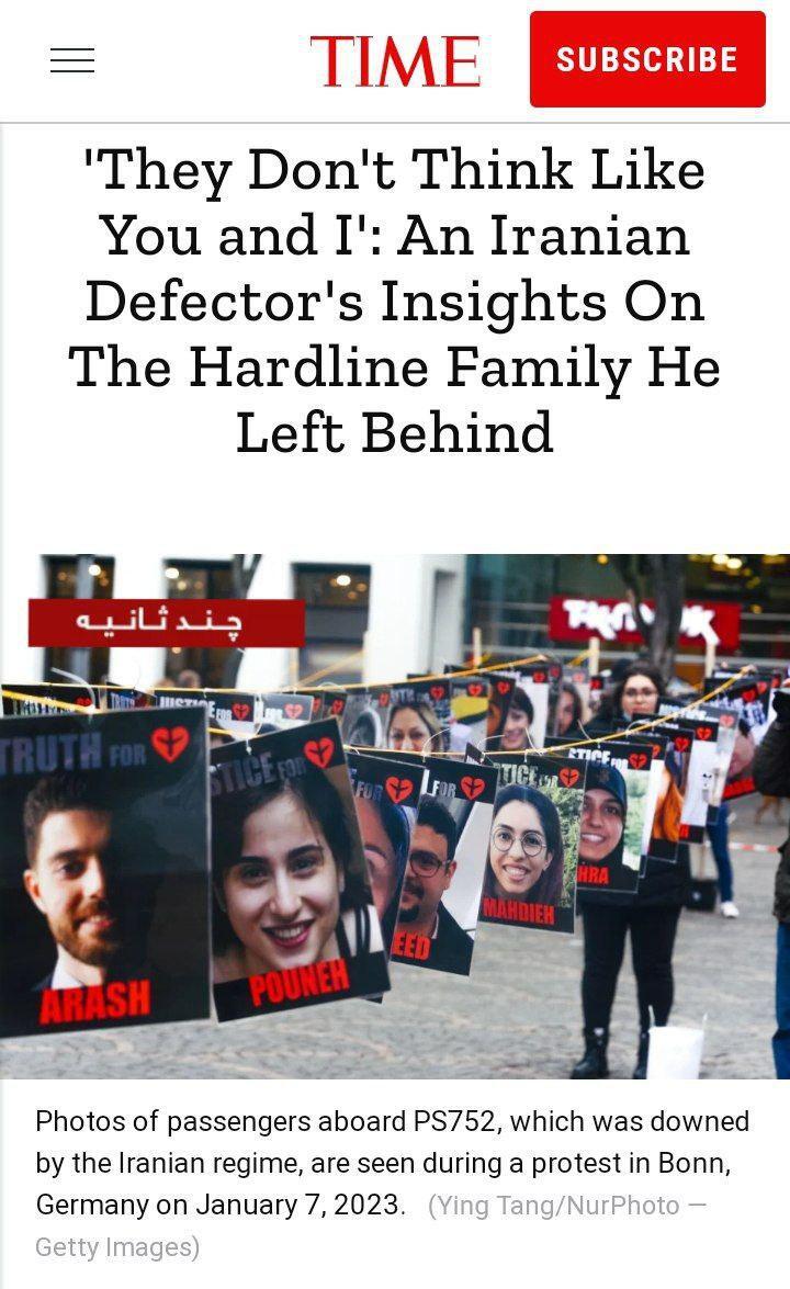 ادعای مجله تایم آمریکا: برادر پیمان جبلی، رئیس صداوسیما پناهنده شد
