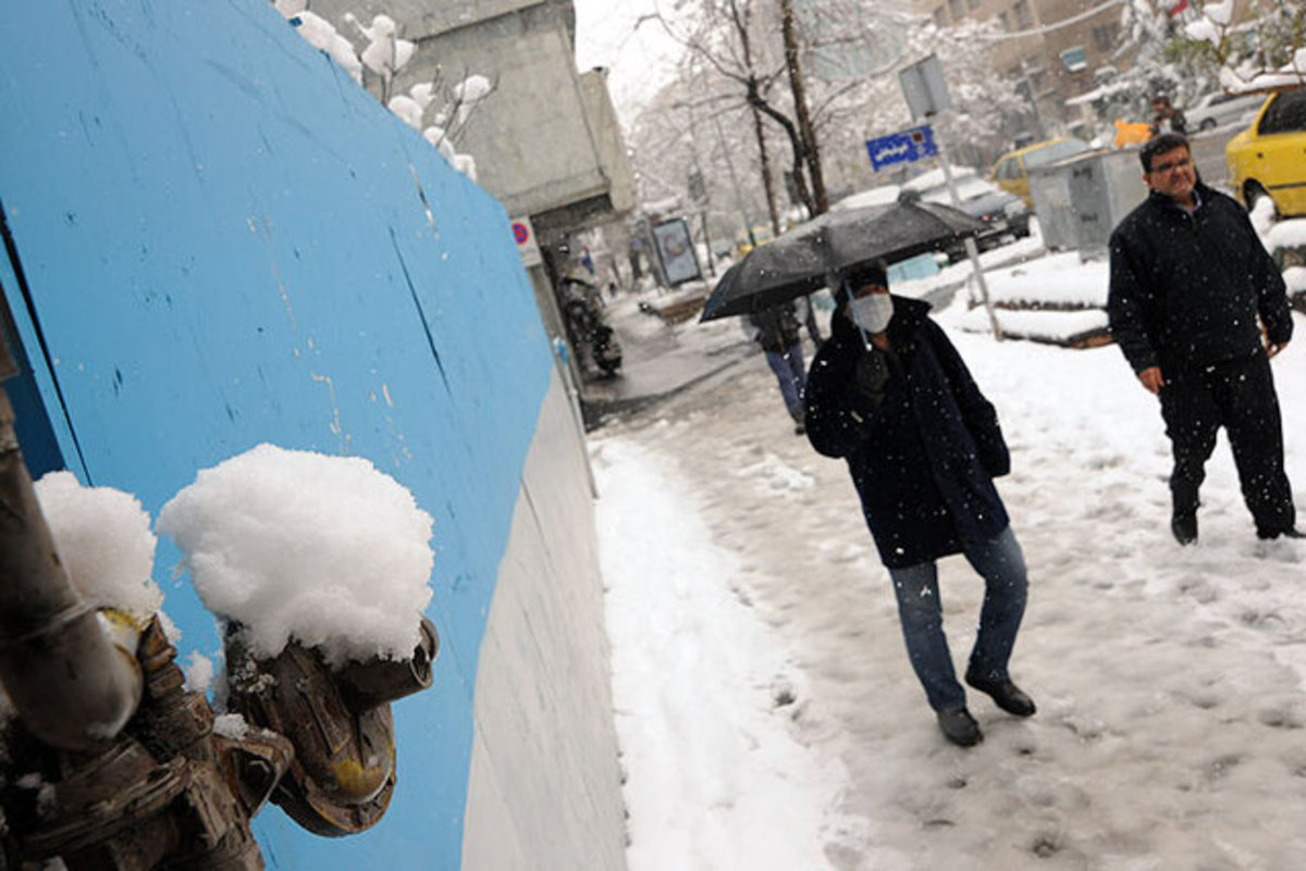 پیش بینی بارش برف و وزش باد در ارتفاعات استان تهران