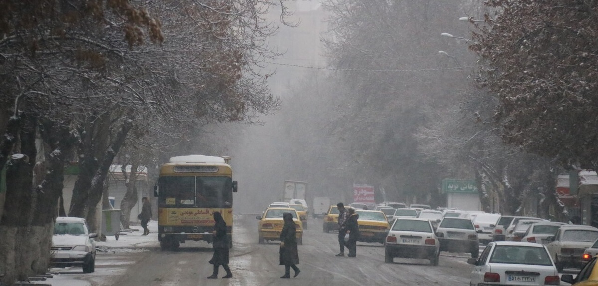 تصاویر| بارش نخستین برف زمستانی در کرمانشاه