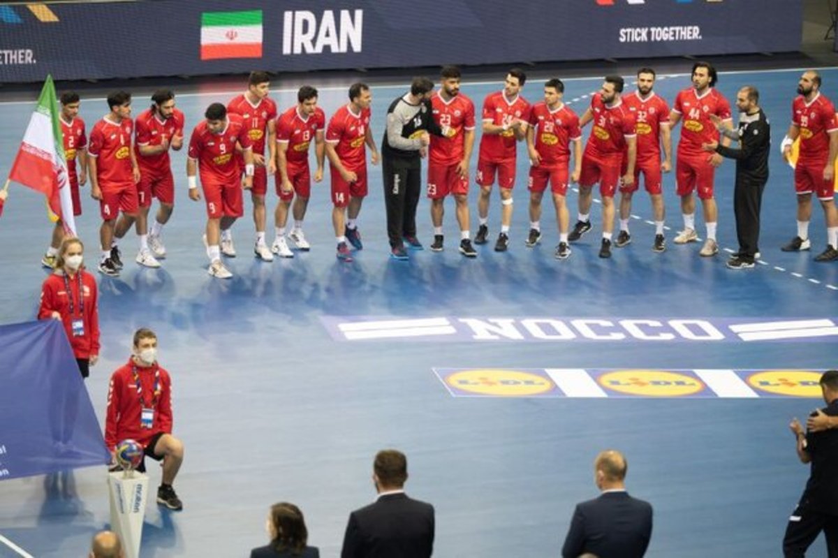 شکست نزدیک هندبال ایران مقابل مونته‌نگرو در قهرمانی جهان